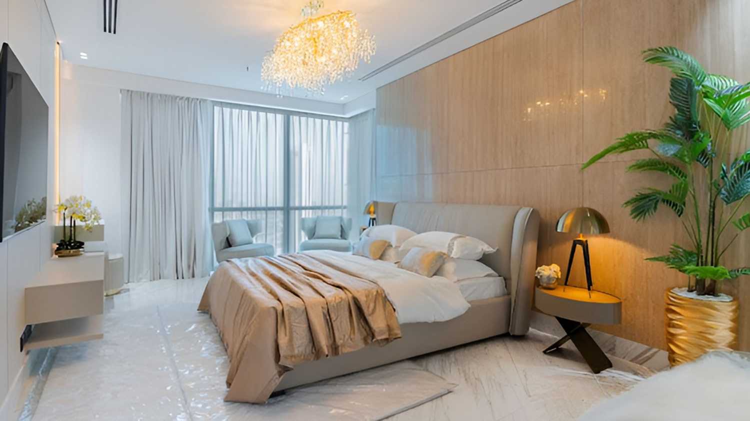 апартаменты с 3 спальнями-1-2