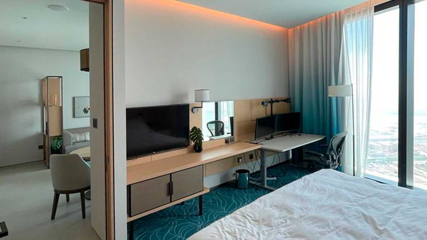 апартаменты с 1-й спальней-1-2