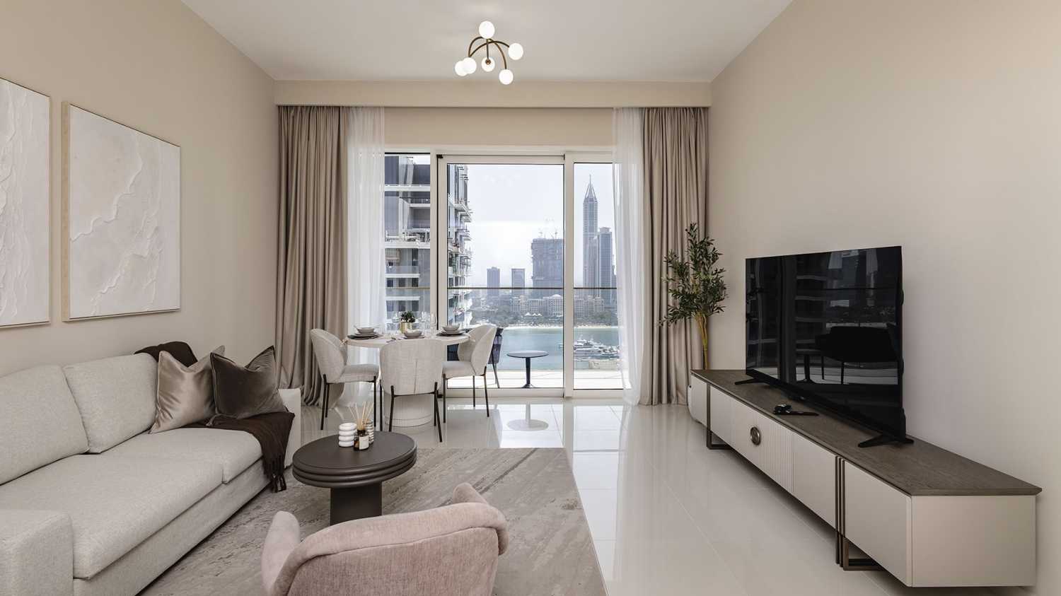 апартаменты с 1-й спальней-0-5