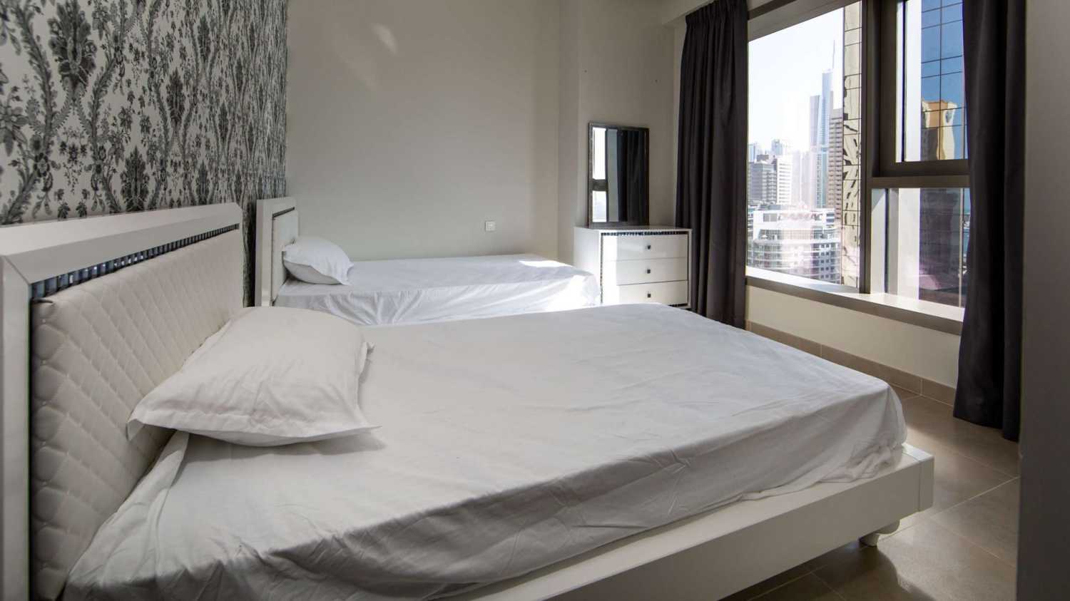 апартаменты с 2-мя спальнями-1-2