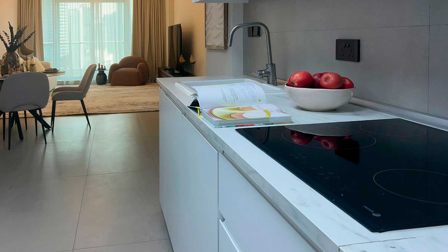 апартаменты с 2 спальнями-3-3