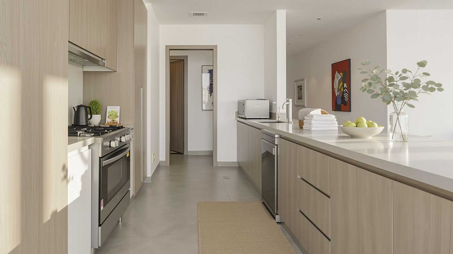 апартаменты с 2-мя спальнями-2-2