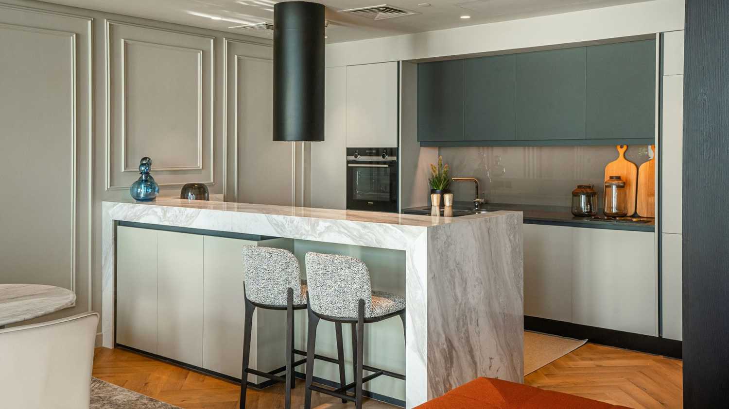 апартаменты с 2 спальнями-2-2