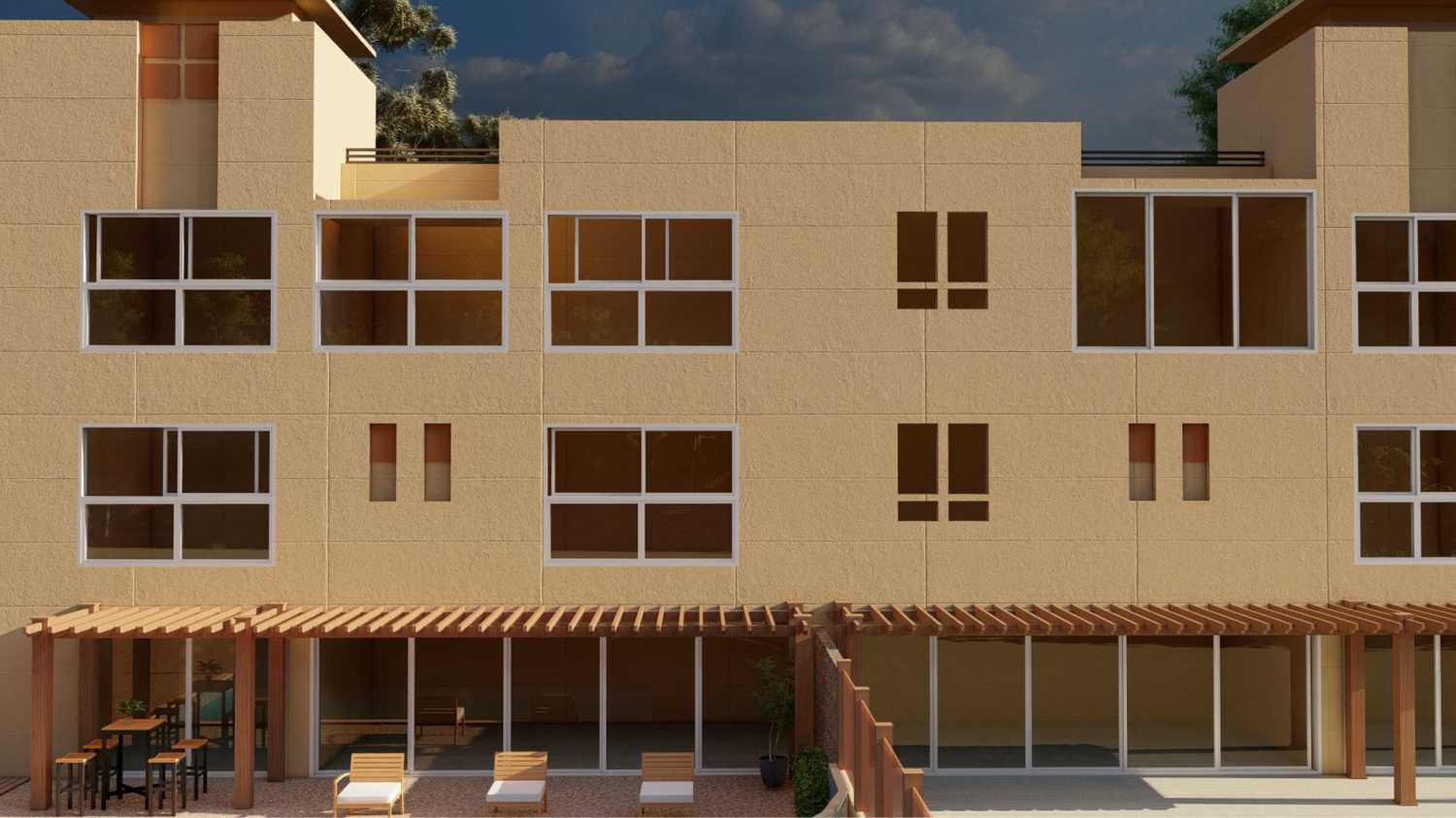 таунхаус с 3-мя спальнями-1-2