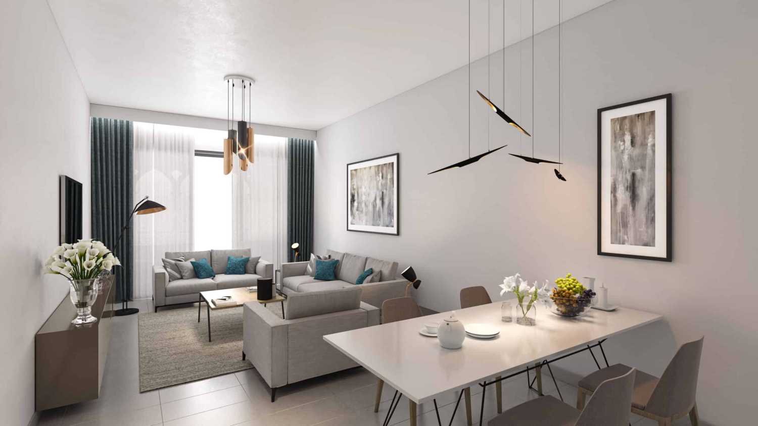 апартаменты с 1-й спальней-0-3