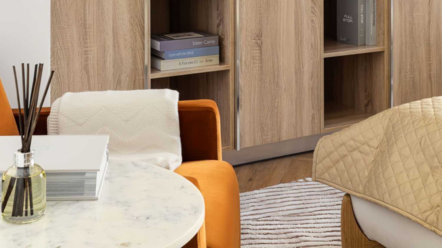 апартаменты с 2-мя спальнями-4-7