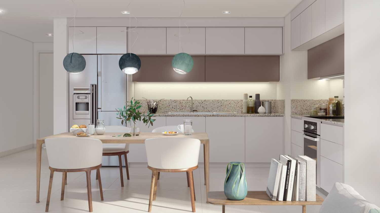 апартаменты с 1-й спальней-1-2