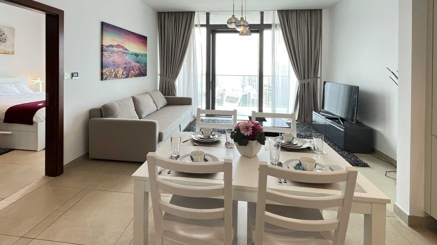 апартаменты с 1-й спальней-2-3