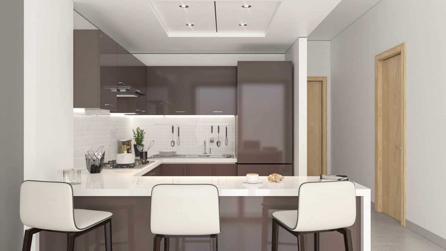 апартаменты с 1-й спальней-0-1