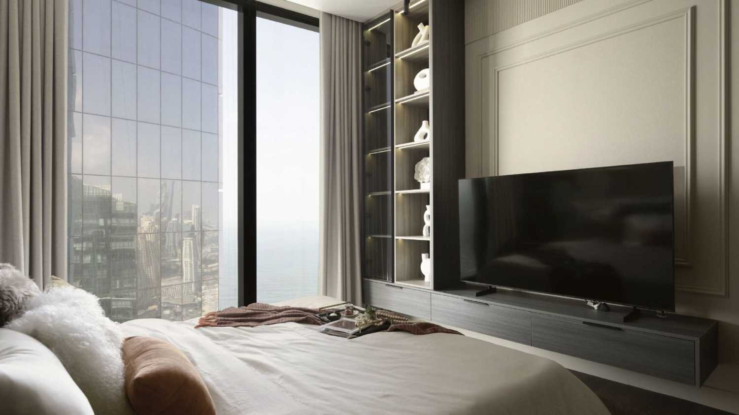 апартаменты с 3-мя спальнями-1-2