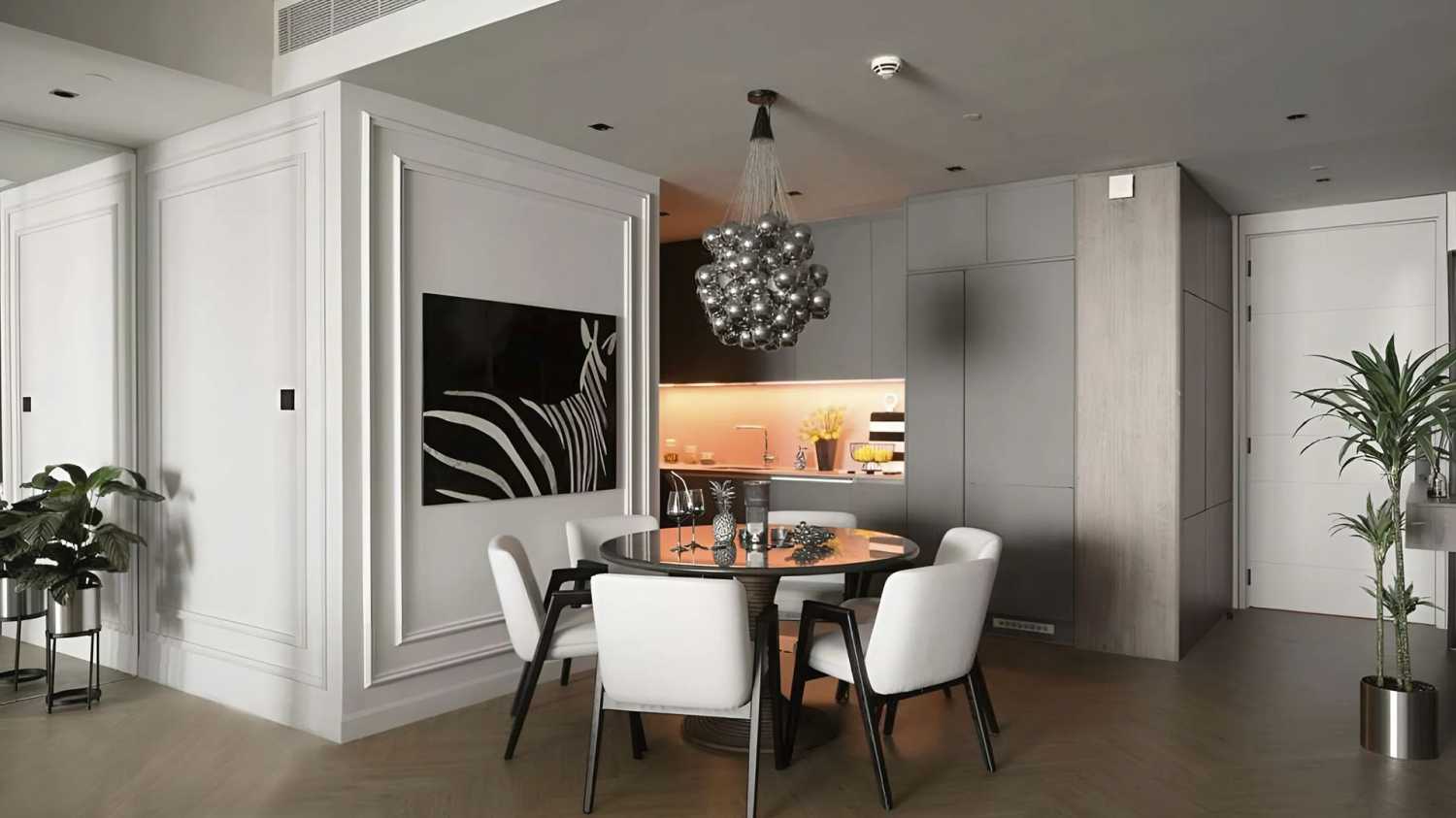 апартаменты с 2-мя спальнями-0-2